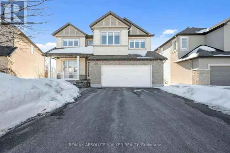 Buy a 4 Bedroom Home in Stittsville with Green Space Views