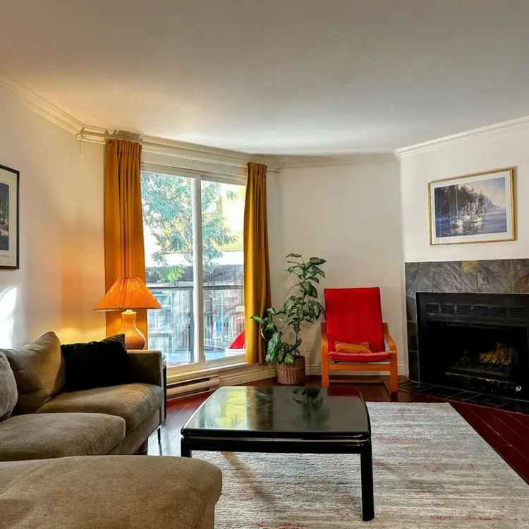 West End 1-Bedroom Condo for Sale - Updated Building, Low Strata