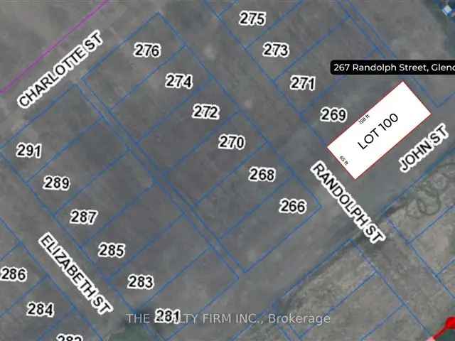 Glencoe Ontario Dream Home Lots 6 Spacious Lots Available