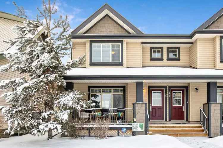 Buy charming end-unit home in Copperfield with park views and modern features