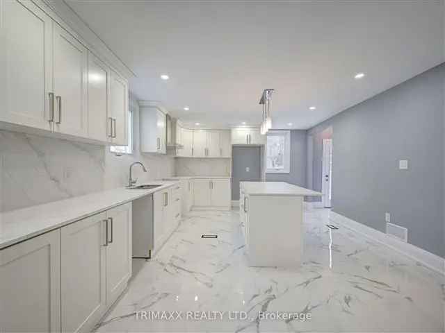 Beautiful Renovated House For Lease Corner Lot Detached Garage