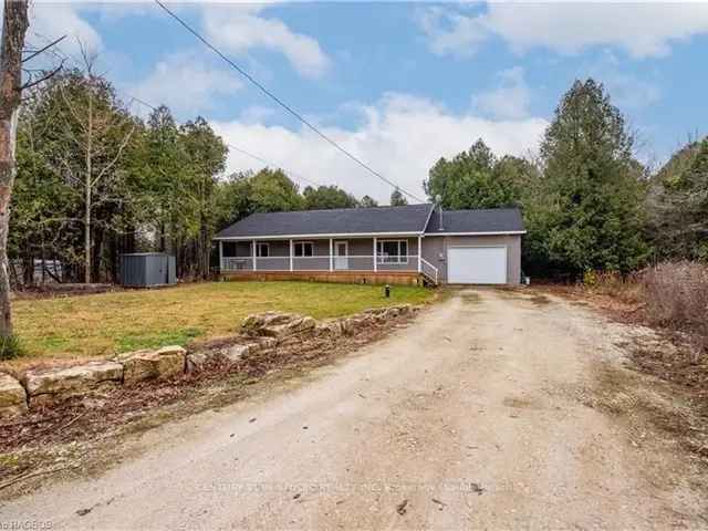 3-Bedroom Bruce Peninsula Home - Open Concept, Modern Amenities