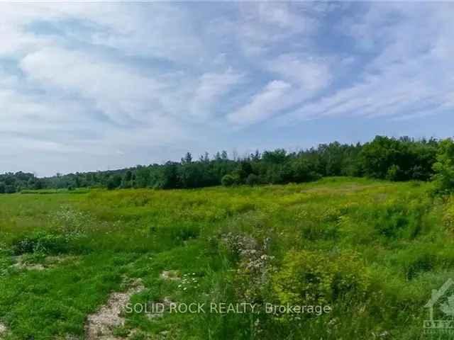 4+ Acre Vacant Land Zoned RU - Build Your Dream Home