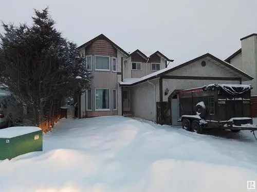 House For Sale In Lymburn, Edmonton, Alberta