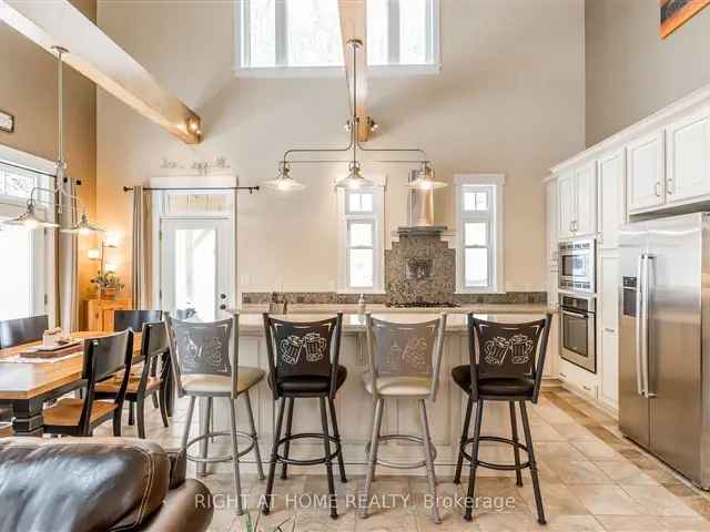 Luxury Custom Home with Sustainable Features in Horseshoe Valley