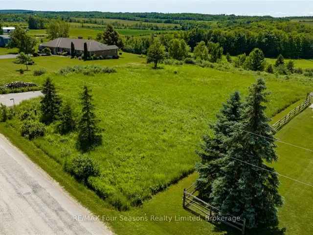 Land For Sale in 317550, 3rd Line, Meaford, Ontario