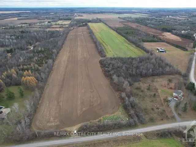 Land For Sale in North Grenville, Ontario