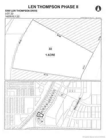 Land For Sale in City of Lacombe, Alberta