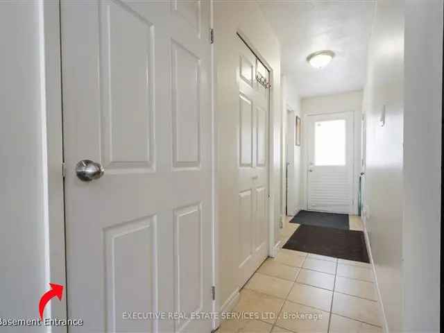 Townhouse For Sale in Hamilton, Ontario