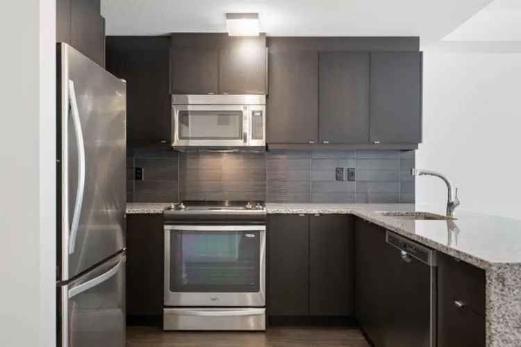 Aspen Woods Condo: 1 Bed, 1 Bath, Modern Finishes, Steps from Aspen Landing