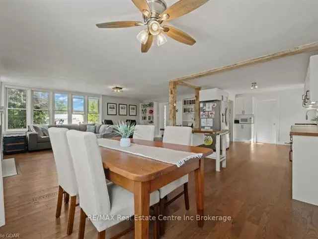 Stunning 3-Bedroom Bungalow in Downtown Fergus