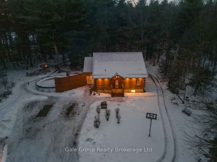 Luxury Log Cabin on 50 Acres: Seclusion, Adventure, and Sustainable Living