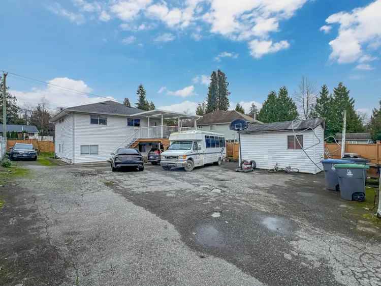 Surrey Townhouse Development Opportunity 40000 Sqft Lot