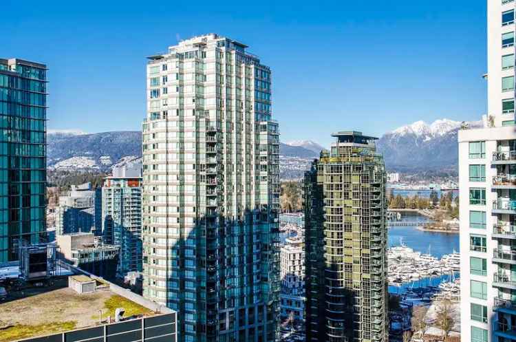 Coal Harbour Condo for Sale 2 Beds + Den SW Views