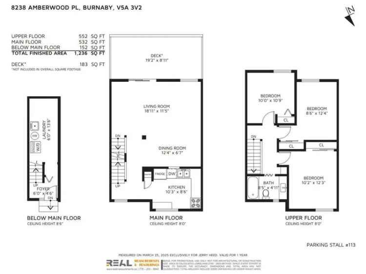 Forest Hills 3 BR Townhome Greenbelt Access Updated