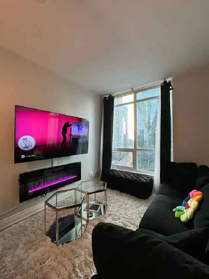 DT FURNISHED CONDO 1 DEN | 2 FULL BATH | 1 PARKING AVAIL JAN 1