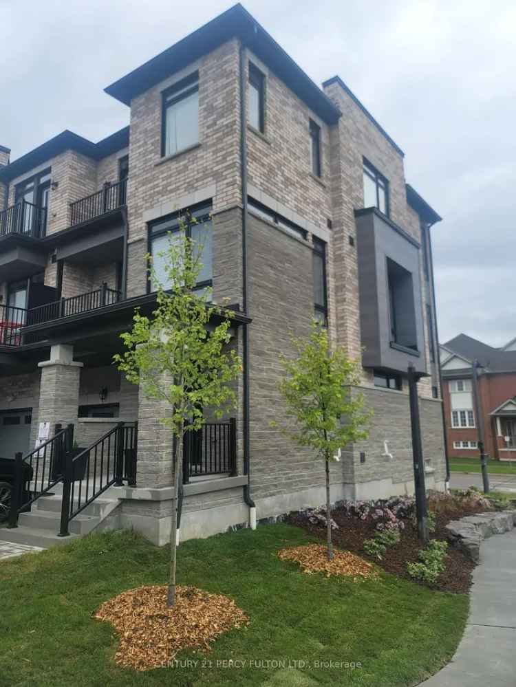 Buy End Unit Home in Ajax with Private Backyard and Upgrades