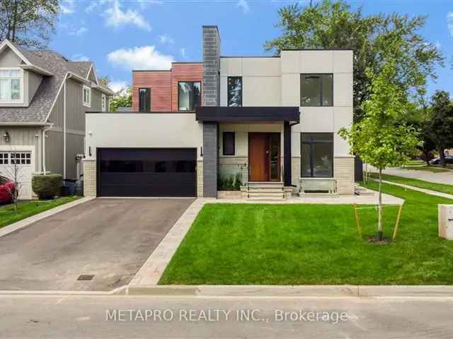 Luxury Modern Home 5 Beds 4.5 Baths Smart Home Oakville