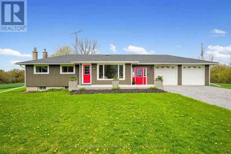 54-Acre Northumberland Retreat 3-Bedroom Bungalow w-In-Law Potential