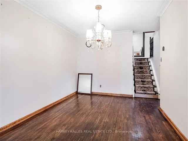 4-Bedroom 2-Bath Semi-Detached Home with Garden Suite Potential