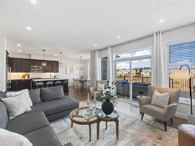 Stunning Upgraded Two-Storey Home with Pond Views