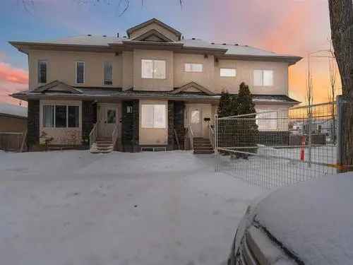 Townhouse For Sale In Grovenor, Edmonton, Alberta