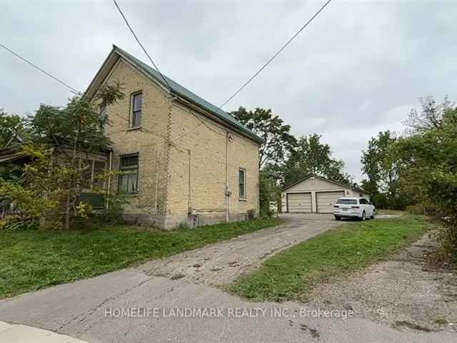 263 265 Mill St Semi Detached Double Garage Kitchener