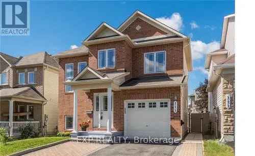 House For Sale New Barrhaven Stonebridge Ottawa Ontario