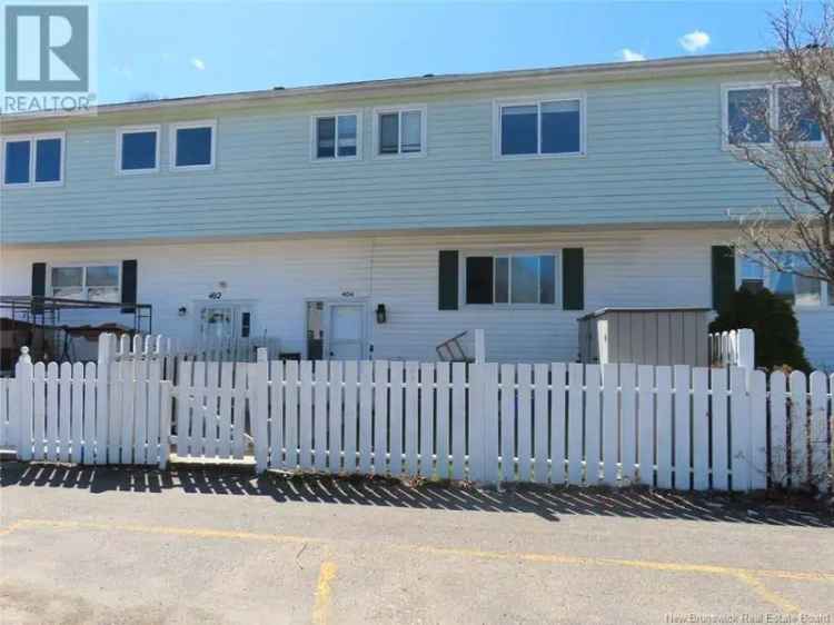 3-Bedroom Townhouse in Saint John - Family Home or Investment Opportunity