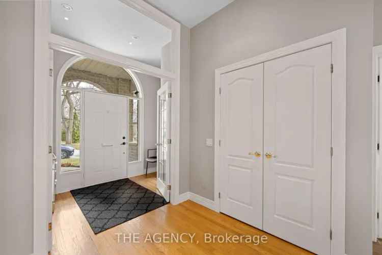 Elegant 4-Bedroom Stone Bungalow with Inground Pool and Ravine Views
