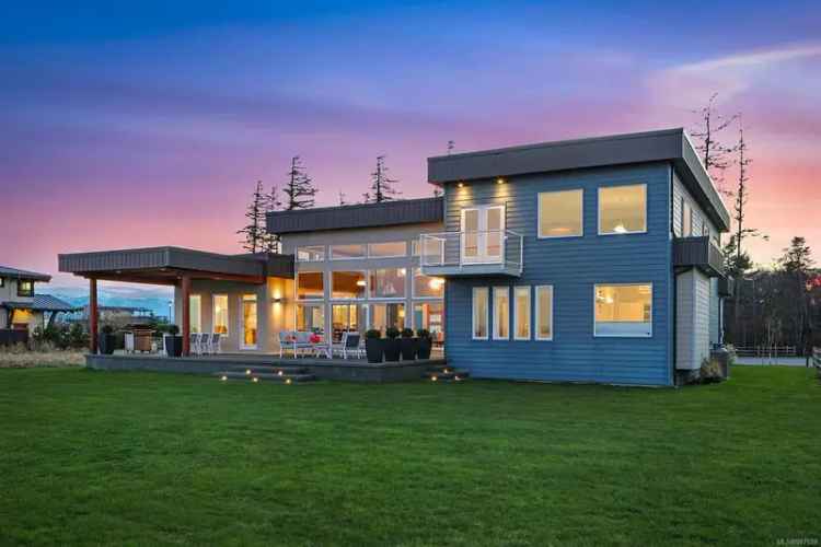 Luxury Waterfront Home with Panoramic Ocean Views