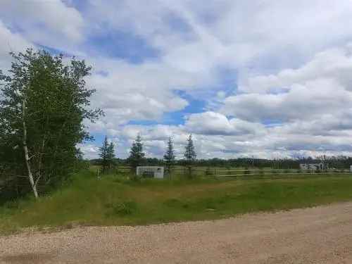 Vacant Land For Sale In Rural Grande Prairie No. 1, County of, Alberta