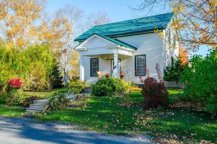 Buy Idyllic Renovated Century Home in Warkworth with Garden and Deck