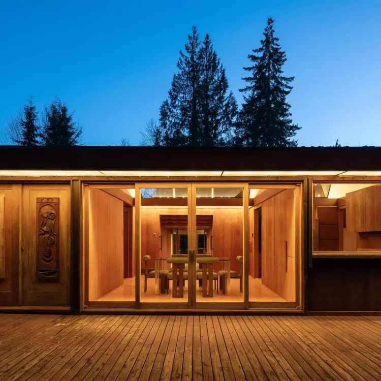 Arthur Erickson Masterpiece: Japanese-Inspired Sanctuary for Sale