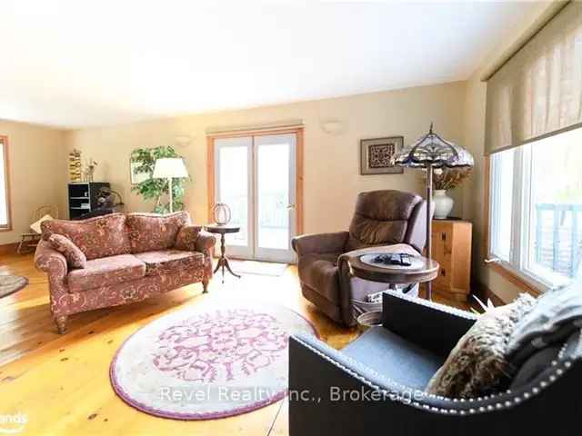 Beautiful Riverfront Home in Creemore