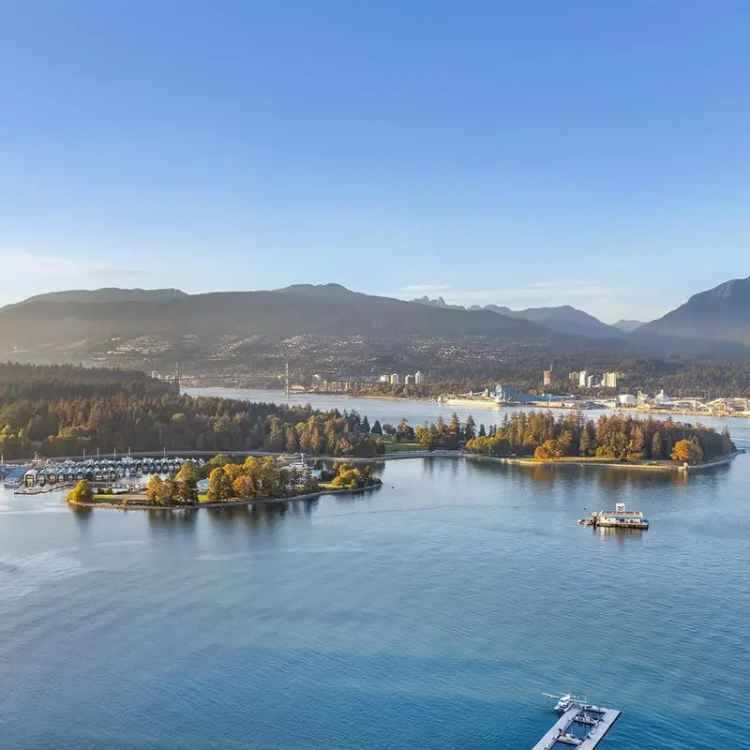 Rogers Tower Coal Harbour Waterfront 2-Bed+Den Condo