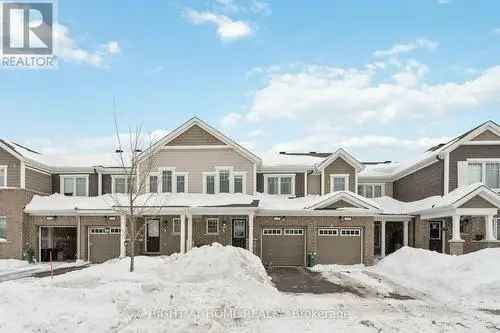 Buy Townhome in Stittsville with Spacious Layout and Modern Features