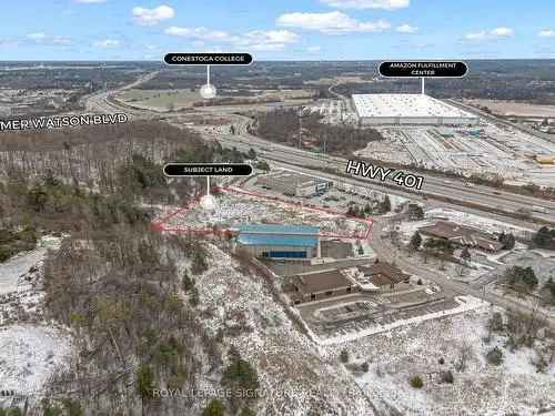 Commercial Land for Sale in Kitchener ON