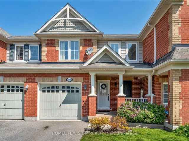 Duffin Heights Mattamy Townhome - 3 Beds, Finished Basement