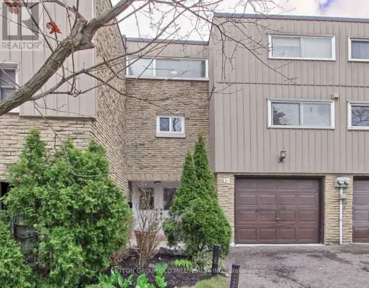 3 1 Bedroom Townhouse Condo in Mississauga Family Friendly Updated