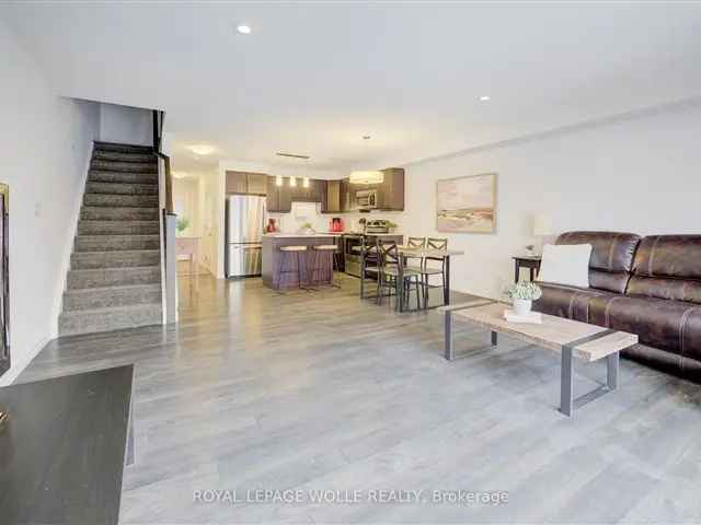 3 Bed 3 Bath Freehold Townhome in Doon South