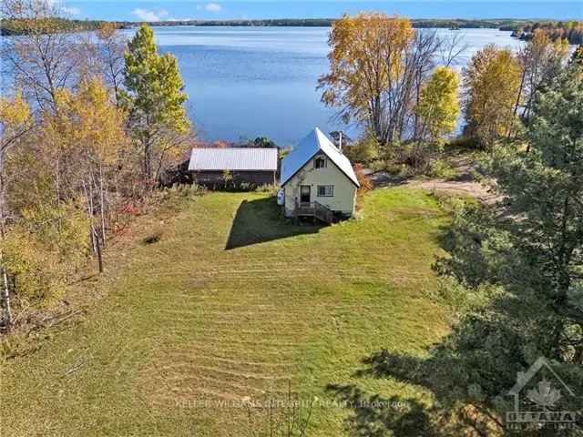 Golden Lakefront Home - Needs TLC - Updated Systems