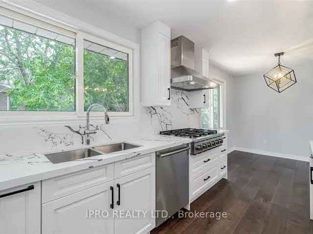 Fully Renovated South Oakville Home Premium Corner Lot