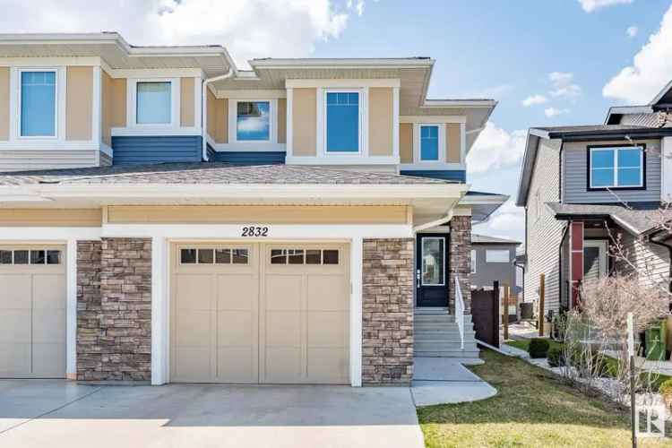 Modern 3-Bedroom Half Duplex with Chef's Kitchen and West-Facing Backyard
