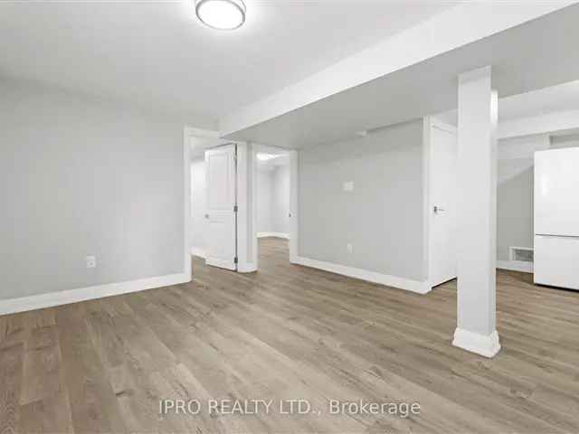 Basement Apartment Rental in GTA - Two Bedrooms, One Bathroom