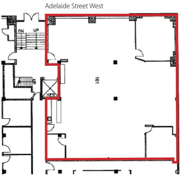 Office building For Rent in 366, Adelaide Street West, Toronto, Ontario