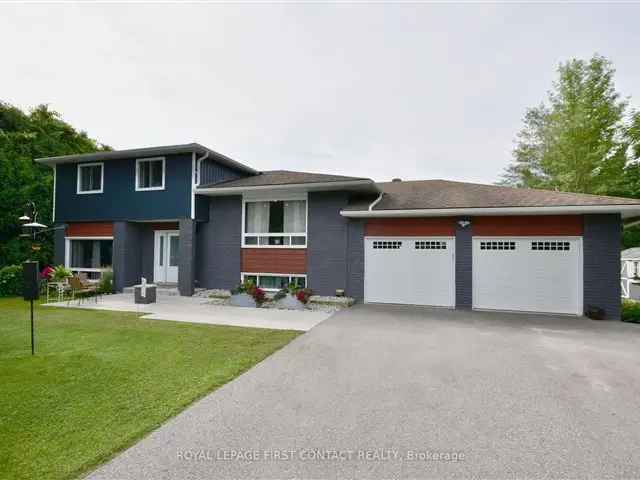 4 Bedroom Home Near Orillia - Updated Kitchen & Modern Amenities