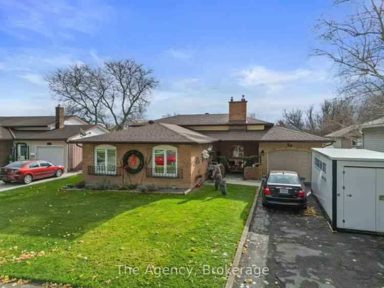 Spacious 4-Level Backsplit in Welland with In-Law Suite