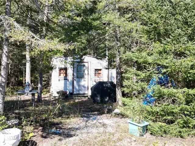 25 Acres Mixed Bush Property with Cabin - Tobermory