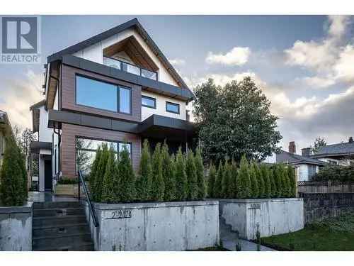 Modern Luxury Duplex in Renfrew Vancouver